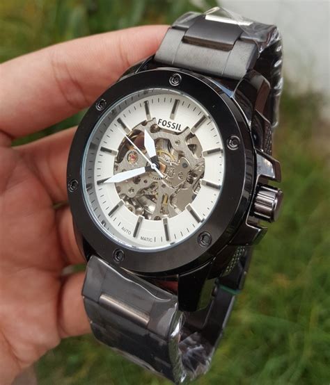 reloj fossil corazón abierto